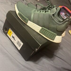 Adidas NMD R1 Green Sneakers